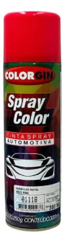spray vermelho royal - colorgin