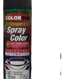 spray preto alta temperatura - colorgin
