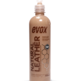 hidratante de couro natural leather 500ml - evox