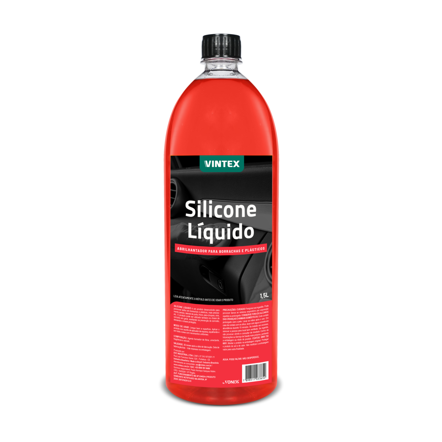 silicone liquido 1,5l - vintex